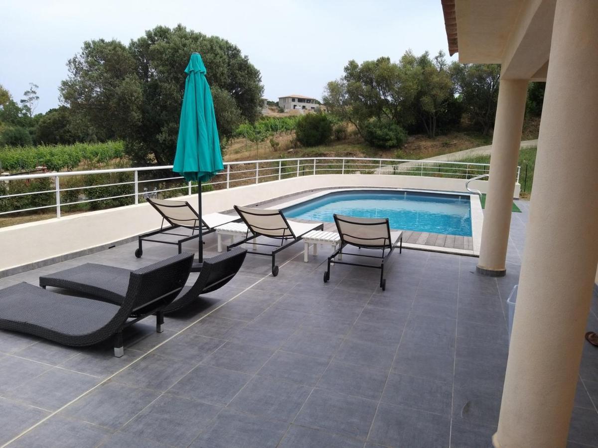 Villa Climatisee Avec Piscine Sari-Solenzara Exterior photo