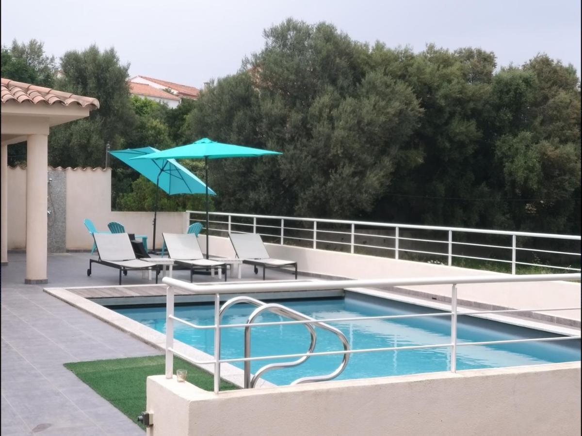 Villa Climatisee Avec Piscine Sari-Solenzara Exterior photo